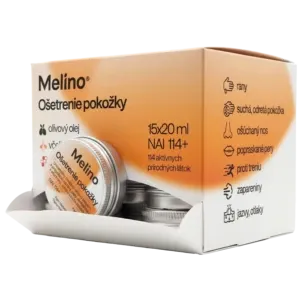 Melino® Ošetrenie pokožky 15 ks box